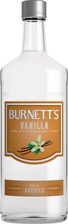 BURNETTS VANILLA 70@ VODKA - 1L