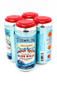Stromalong Blue hills Cider - 16oz 4pk