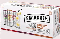 Smirnoff Rose  Variety Pk - 12 Pack Can Seltzer