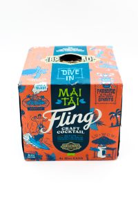 Fling Craft Cocktails Mai Tai 4pk Can