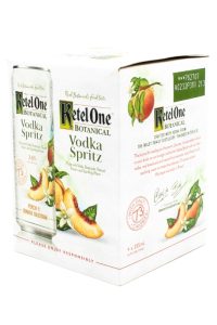 Ketel One Botanical Vodka Spritz Peach & Orange Blossom 4pk 355ml Can